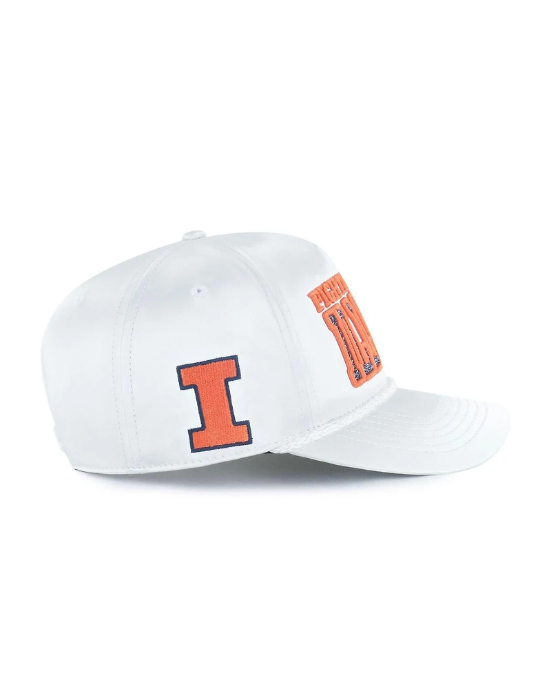 '47 Brand Women's White Illinois Fighting Illini Outspoken Hitch Adjustable Hat