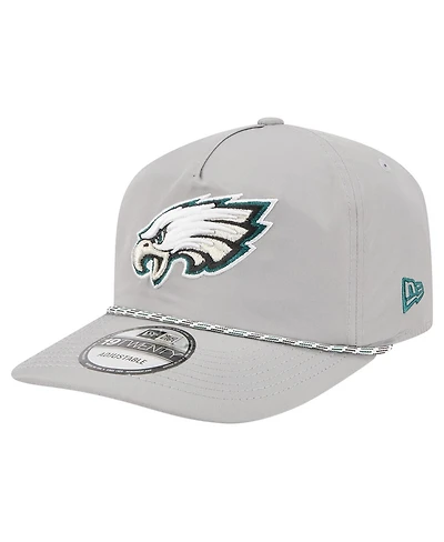 New Era Men's Silver Philadelphia Eagles Rope 19TWENTY Hat