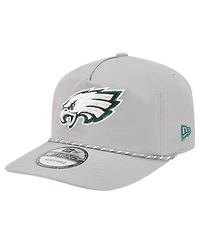 New Era Men's Silver Philadelphia Eagles Rope 19TWENTY Hat