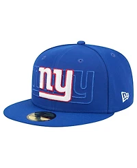 New Era Men's Royal York Giants Tri-Hit 59FIFTY Fitted Hat