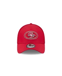 New Era Men's Scarlet San Francisco 49ers Outline 39THIRTY Flex Hat