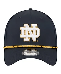 New Era Men's Navy Notre Dame Fighting Irish Rope 39THIRTY Flex Hat