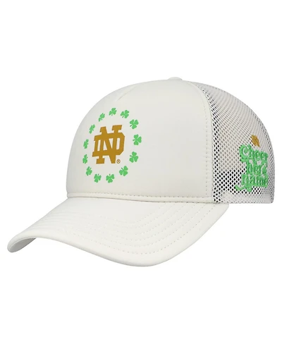 Under Armour Men's Cream Notre Dame Fighting Irish Cheer Her Name Sport style Foam Adjustable Hat