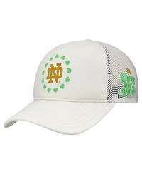 Under Armour Men's Cream Notre Dame Fighting Irish Cheer Her Name Sport style Foam Adjustable Hat