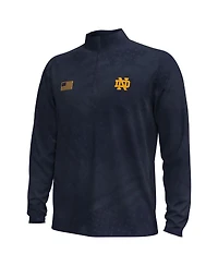 Under Armour Men's Navy Notre Dame Fighting Irish Freedom Collection ArmorFuse Half-Zip Top