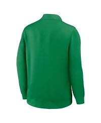 Nike Men's Green Oregon Ducks 2025 Coaches Premium Dri-fit Half-Zip Pullover Hoodie