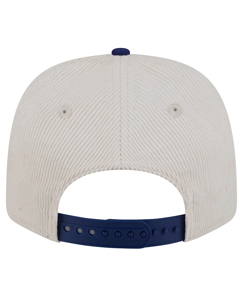 New Era Men's Cream/Dark Blue Philadelphia Phillies Loyal 9SEVENTY Adjustable Hat