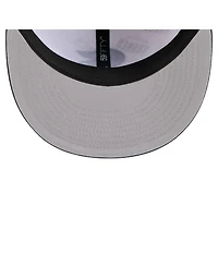 New Era Men's White/Deep Sea Blue Seattle Kraken Repeat Two-Tone 59FIFTY Fitted Hat