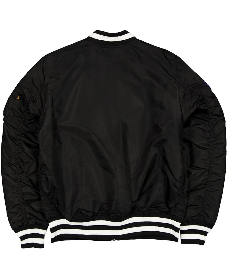 New Era Men's Black Baltimore Orioles Full-Zip Bomber Jacket