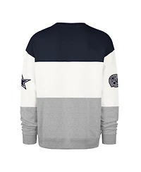 '47 Brand Men's Navy/Gray Dallas Cowboys Breeze Maximalist Sweatshirt
