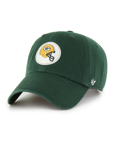 '47 Brand Men's Green Green Bay Packers Hard Hat Clean Up Adjustable Hat