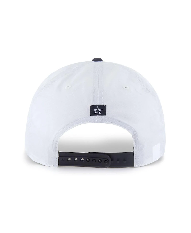 '47 Brand Men's White/Navy Dallas Cowboys Suburbia Hitch Two-Tone Adjustable Hat