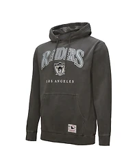 Mitchell & Ness Gray Los Angeles Raiders Slot Pullover Hoodie