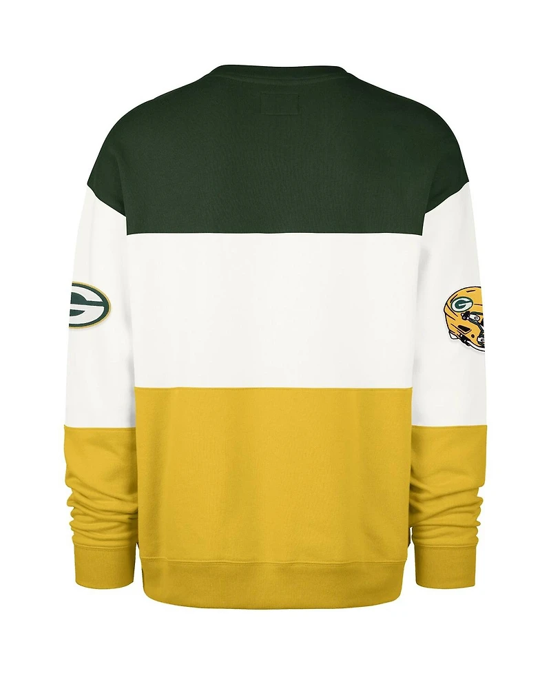 '47 Brand Men's Green/Gold Green Bay Packers Breeze Maximalist Sweatshirt
