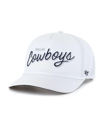 '47 Brand Men's White Dallas Cowboys Brrr Fairway Hitch Adjustable Hat