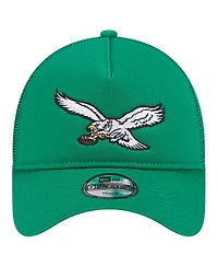 New Era Preschool Kelly Green Philadelphia Eagles Main A-Frame 9FORTY Adjustable Hat