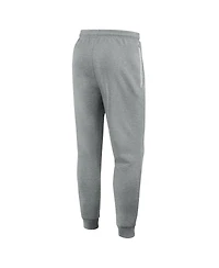 Nike Men's Heather Gray Pitt Panthers 2025 Sideline Standard Issue Dri-fit Taper Sweatpants