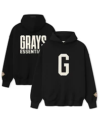 Fear of God Men's Black Homestead Grays Negro Leagues Baseball Museum Fleece Pullover Hoodie
