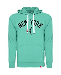 Sportiqe Men's and Women's Mint New York Liberty Olsen Tri-Blend Hoodie