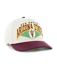 '47 Brand Men's Natural Arizona State Sun Devils Pomona Two-Tone Rope Hitch Adjustable Hat