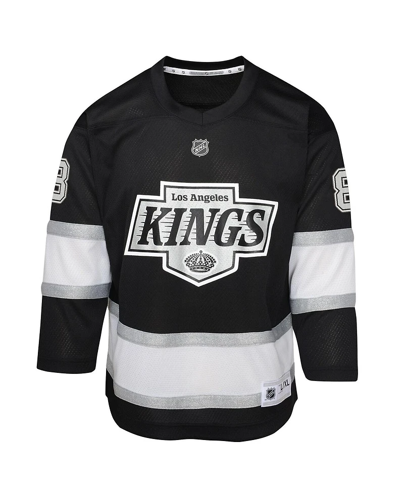 Outerstuff Big Boys and Girls Drew Doughty Black Los Angeles Kings Home Replica Player Jersey