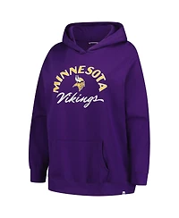 '47 Brand Women's Purple Minnesota Vikings Plus Whirlwind Naomi Hoodie