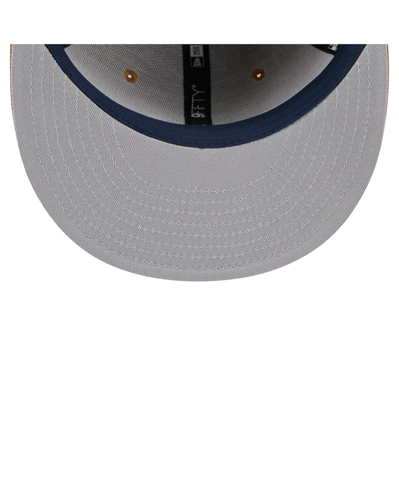 New Era Big Boys and Girls Brown Tennessee Titans Color Pack Side Patch 9FIFTY Snapback Hat