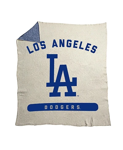 Logo Brands Los Angeles Dodgers 50" x 60" Luxe Dreams Throw Blanket