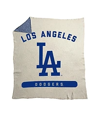 Logo Brands Los Angeles Dodgers 50" x 60" Luxe Dreams Throw Blanket
