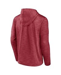 Fanatics Men's Heather Cardinal Arizona Cardinals Hook and Ladder Pullover Hoodie