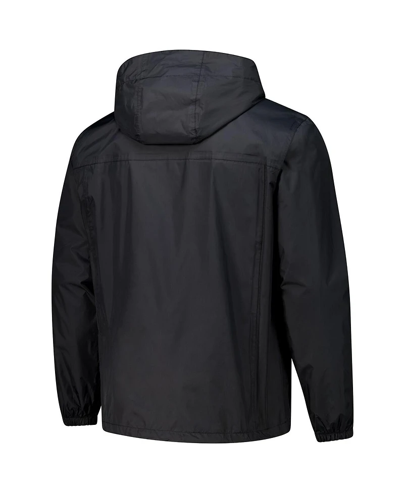 Dunbrooke Men's Black Cincinnati Bengals Tropic Waterproof Packable Full-Zip Hoodie Jacket
