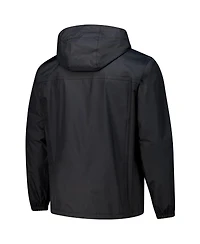 Dunbrooke Men's Black Cincinnati Bengals Tropic Waterproof Packable Full-Zip Hoodie Jacket