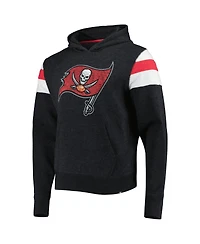 '47 Brand Men's Heathered Black Tampa Bay Buccaneers Premier Nico Pullover Hoodie