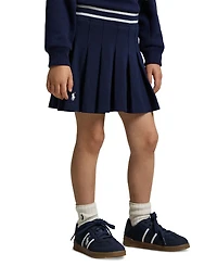Polo Ralph Lauren Girls 2T-6X Pull-On Pleated Skorts