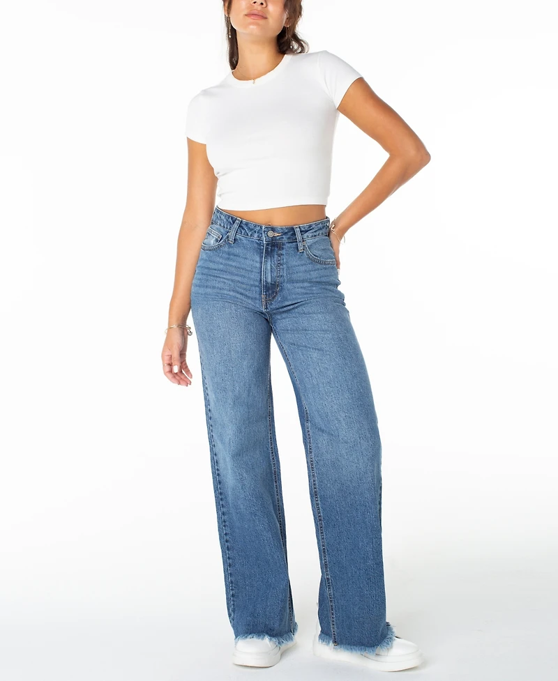 Celebrity Pink Women's Wide Leg Jeans