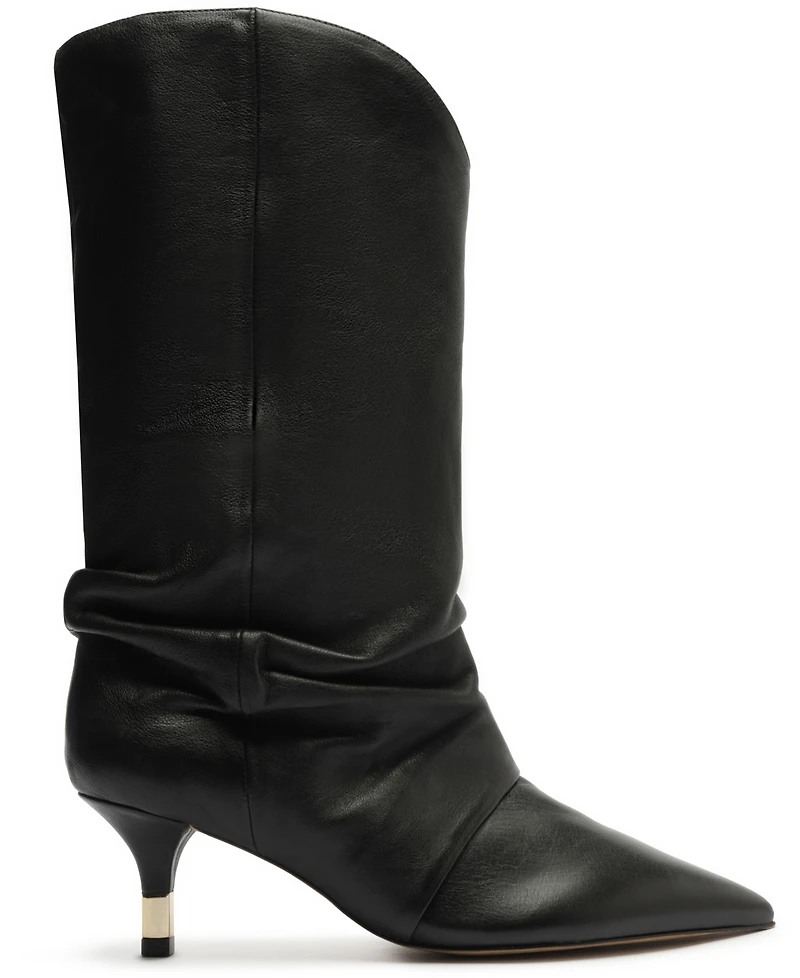 Arezzo Women's Sabrina Slouchy Low Stiletto Booties