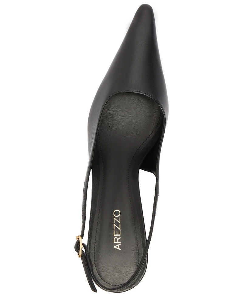 Arezzo Women's Roxy Elegance Slingback Stiletto Pump