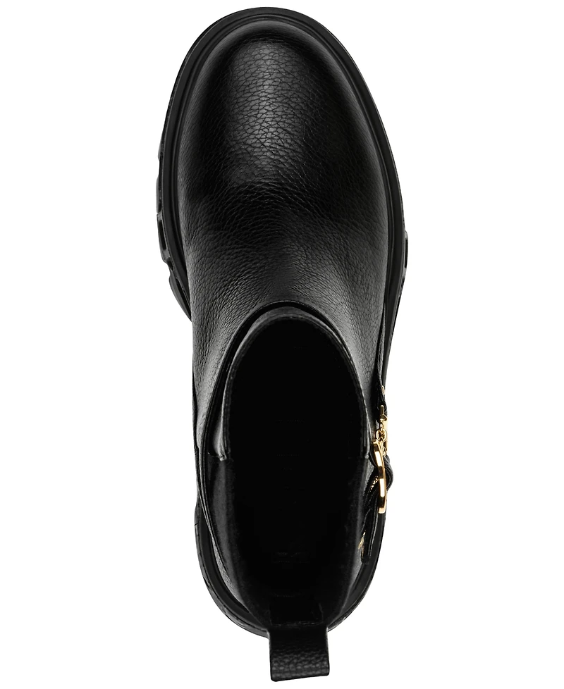 Karl Lagerfeld Paris Women's Laelith Zip Up Booties