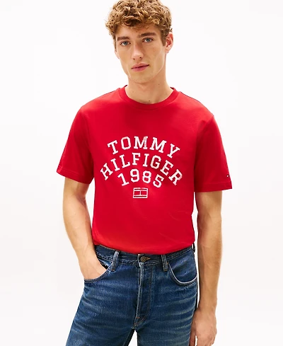 Tommy Hilfiger Men's Arch Crewneck T-Shirt