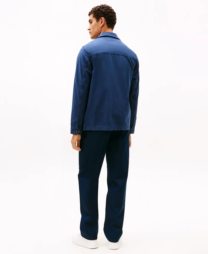 Tommy Hilfiger Men's Utility Collar Shirt Jacket