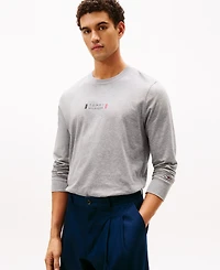 Tommy Hilfiger Men's Brand Love Long Sleeves T-Shirt