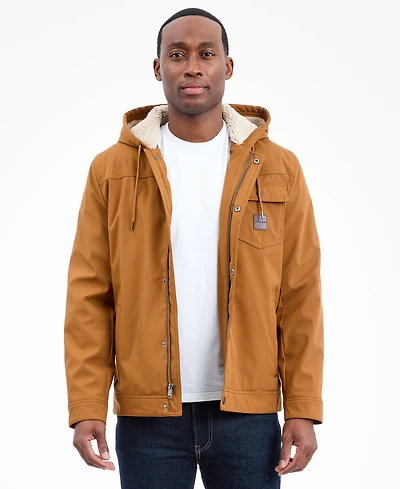 Lucky Brand Men's Long Sleeves Softshell Jacket