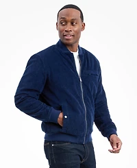 Lucky Brand Men's Zippered Bomber Jacket