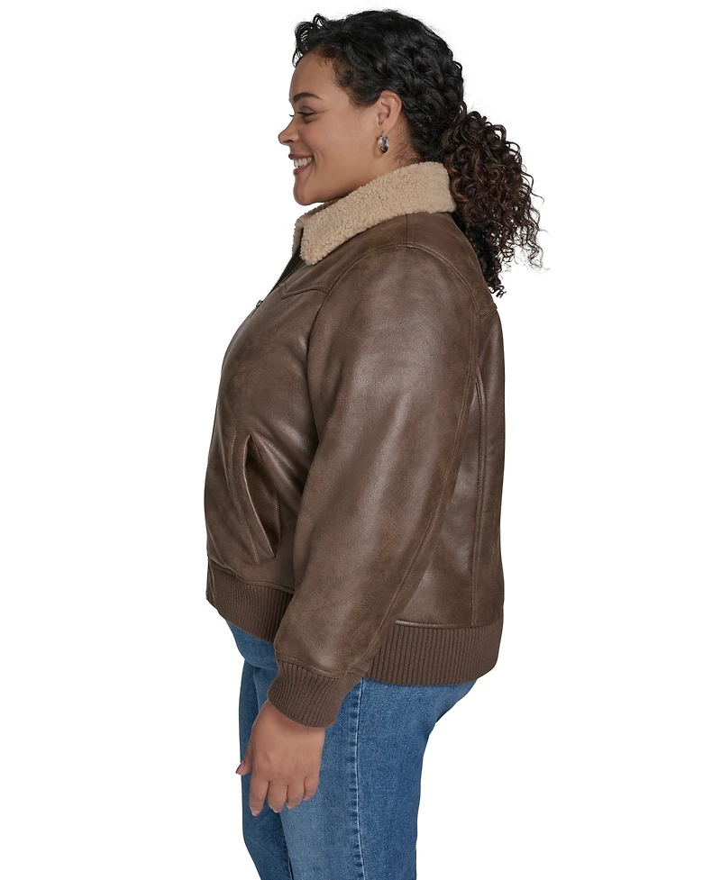 Levi's Plus Long Sleeves Western Bomber Jacket