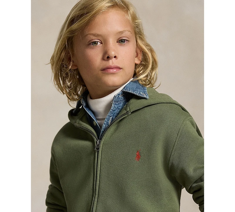 Polo Ralph Lauren Big Boys Fleece Full-Zip Hoodie