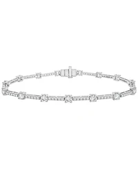 Wrapped in Love Diamond Bracelet (3 ct. t.w.) in 14K White Gold, Macy's Exclusive