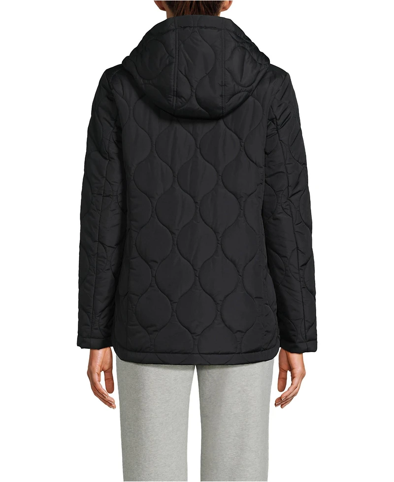 Lands' End Women's Tall FeatherFree Onion Quilted Insulated Jacket