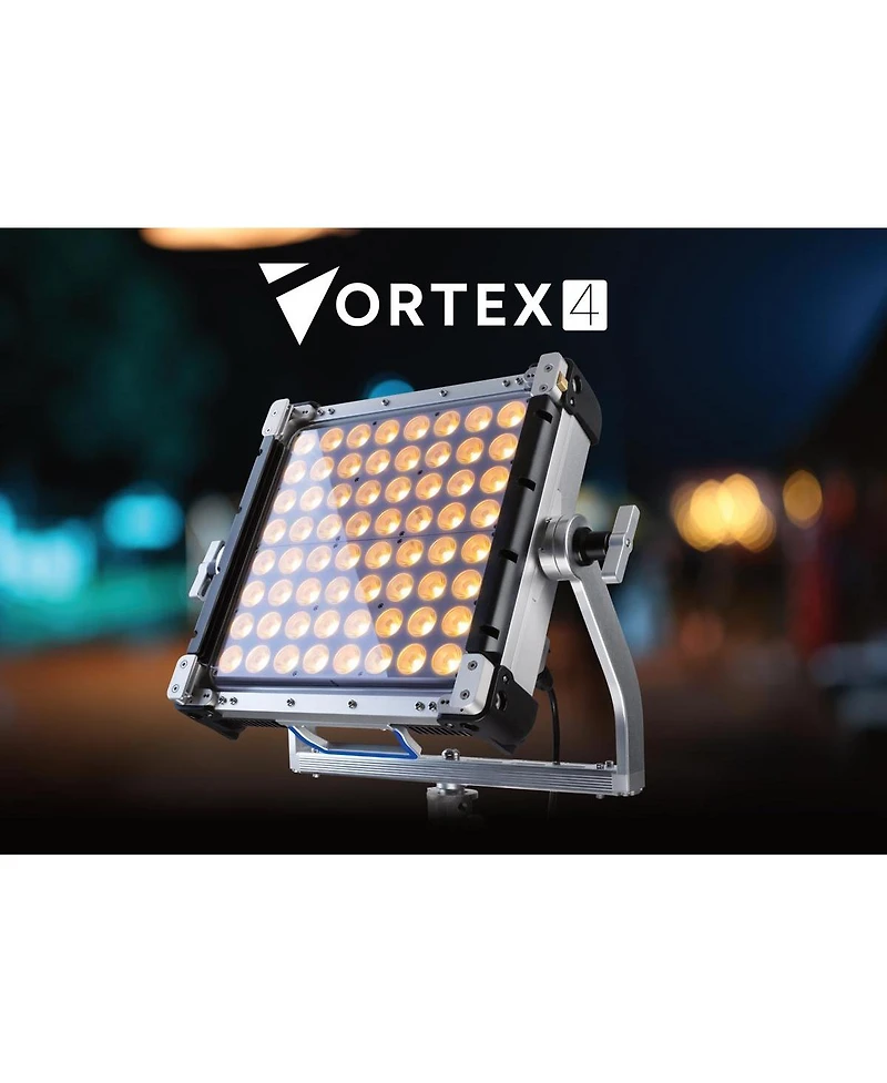 Creamsource Vortex4 1x1 325W Rgbw Led Light Panel, Bundle with Airglow 1x1 Booklight Complete Kit