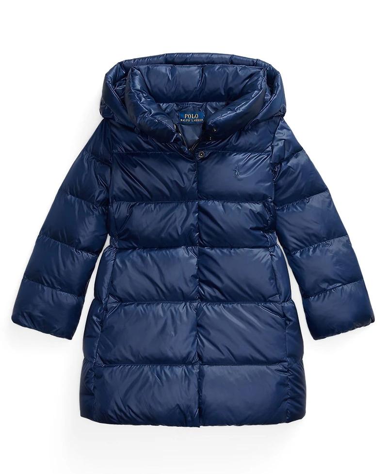 Polo Ralph Lauren Girls 2T-6X Hooded Long Jacket