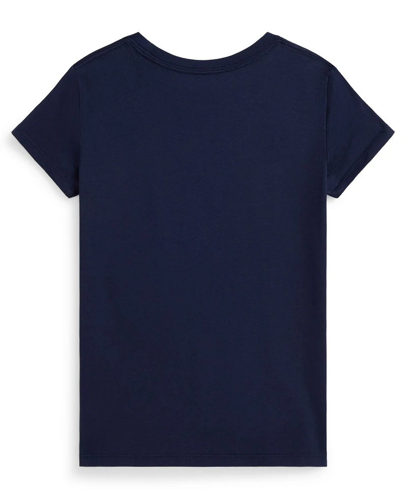 Polo Ralph Lauren Girls 7-16 Short Sleeve Crewneck T-Shirt
